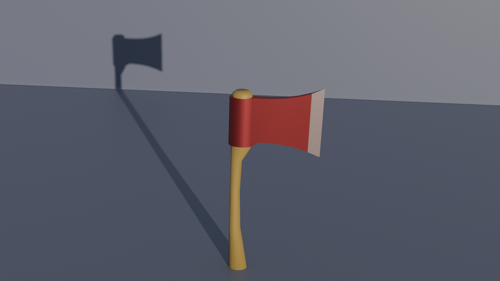 Low Poly Axe preview image